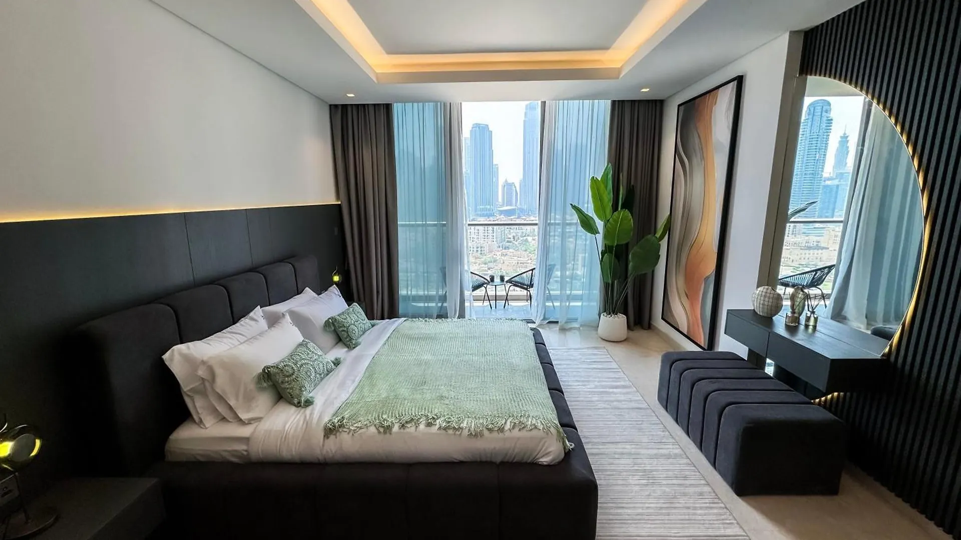 High Floor Burj Khalifa View 1Br - Business Bay Apartment Dubai 0*,