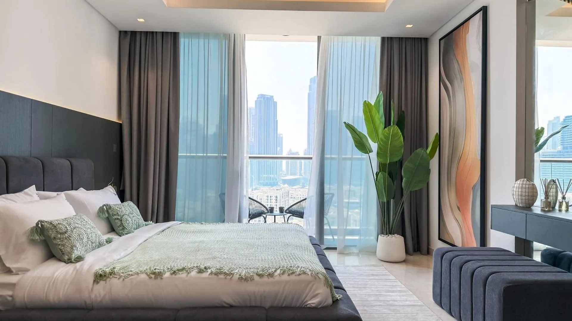 High Floor Burj Khalifa View 1Br - Business Bay Apartment Dubai