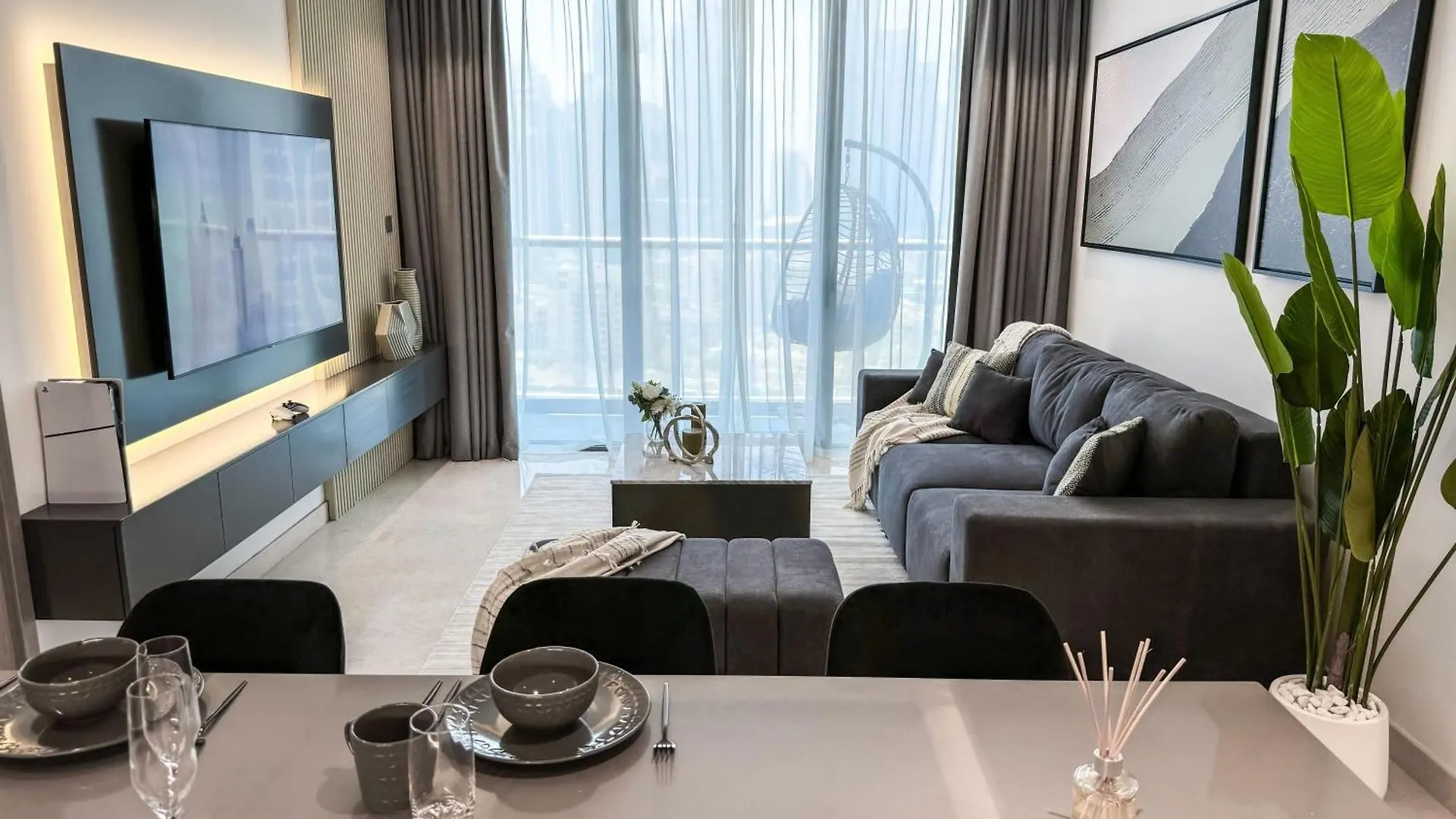 High Floor Burj Khalifa View 1Br - Business Bay Apartment Dubai