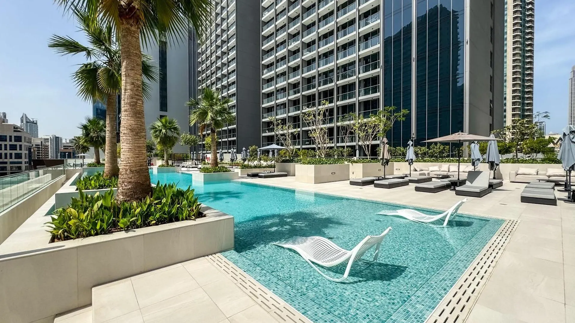 High Floor Burj Khalifa View 1Br - Business Bay Apartment Dubai